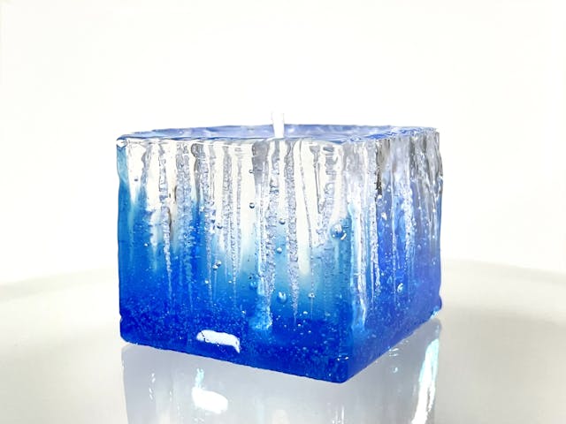 自立型ジェルキャンドルの作り方「雨雫」