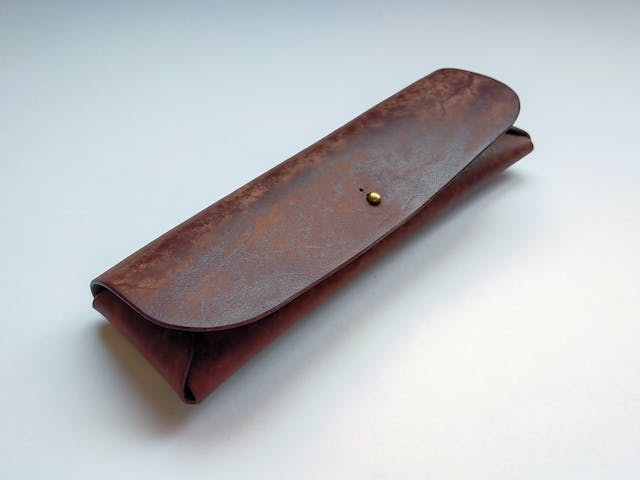 縫わないペンケースの作り方(PDF型紙付き)