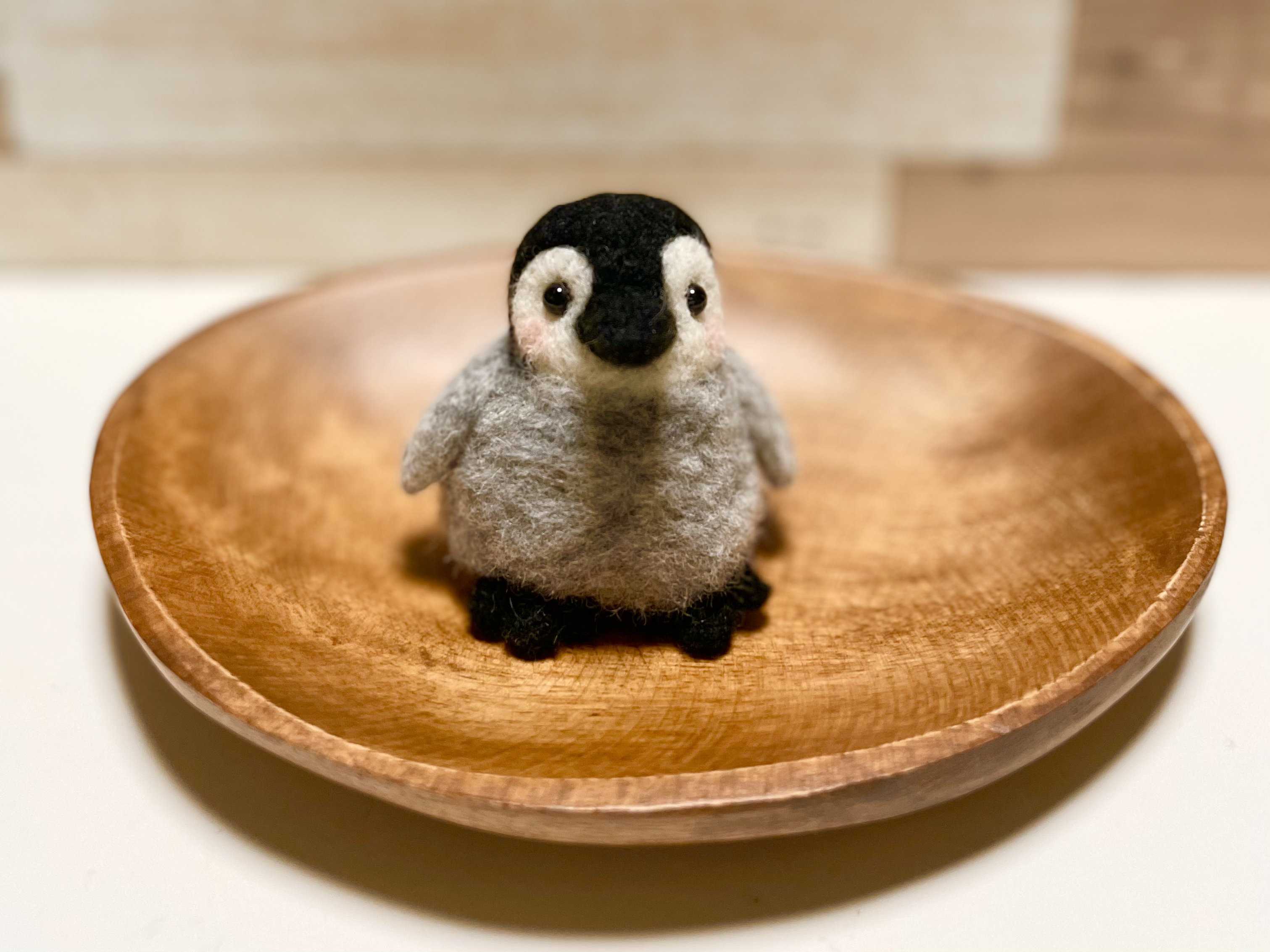 単発動画】羊毛フェルトペンギンの作り方(前編) | 羊毛フェルト