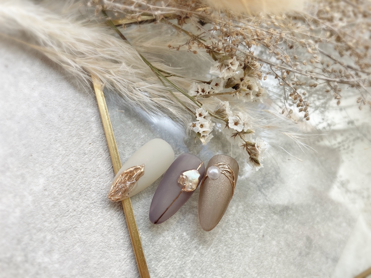 《初心者さん向け》サブにもメインにも使えるミラーアート3パターン【How to】#02の紹介画像1