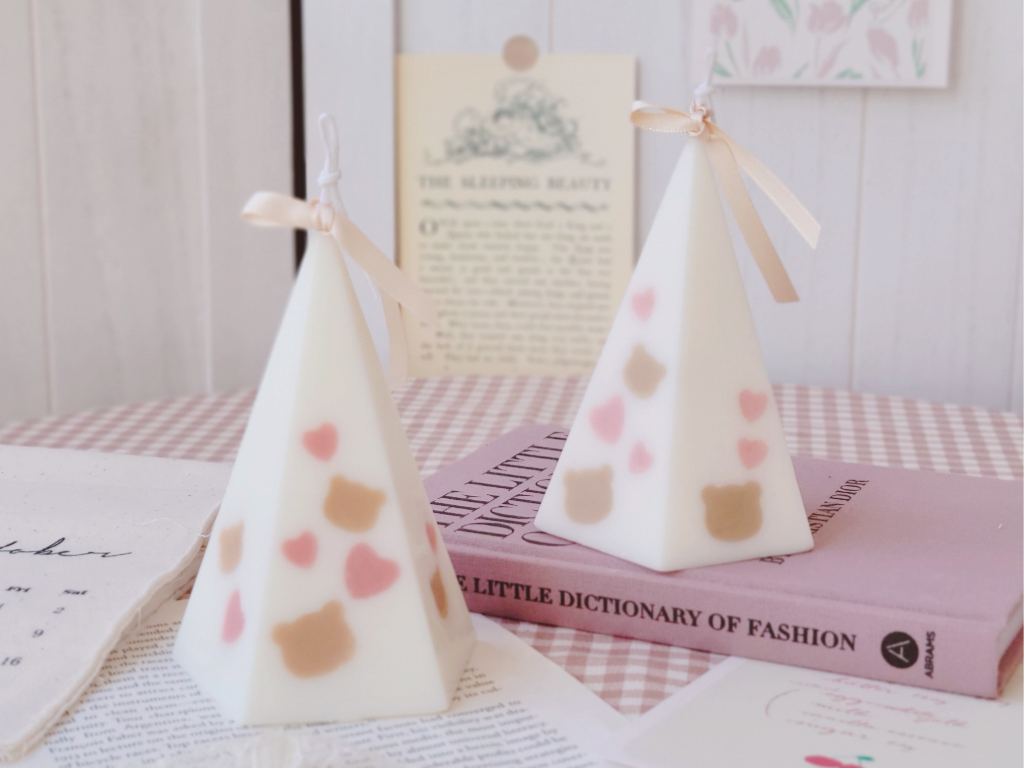 ハートベアキャンドルの作り方