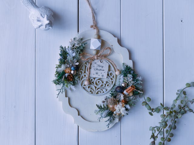 ホリデーシーズンのわくわくする気持ちを作品に