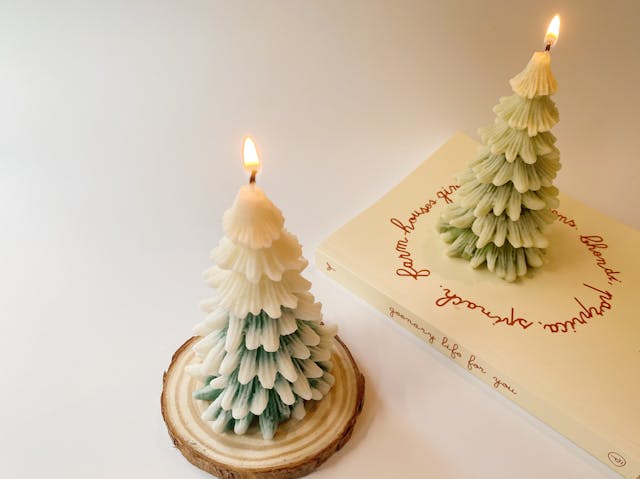 スノーツリーキャンドルの作り方