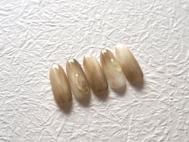 【簡単】基本のニュアンスアートのやり方