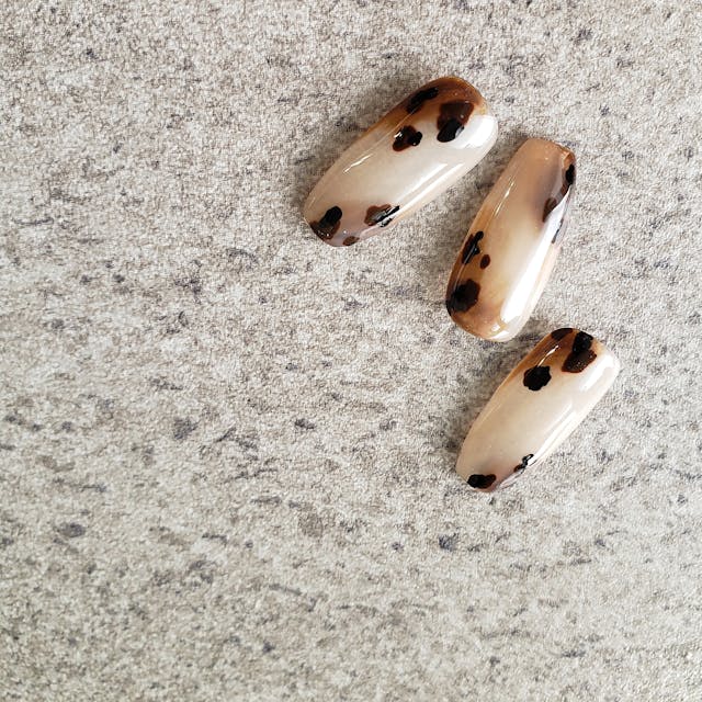 簡単ニュアンスレオパード☆