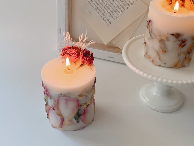 ブーケキャンドル（ソイボタニカルキャンドル）