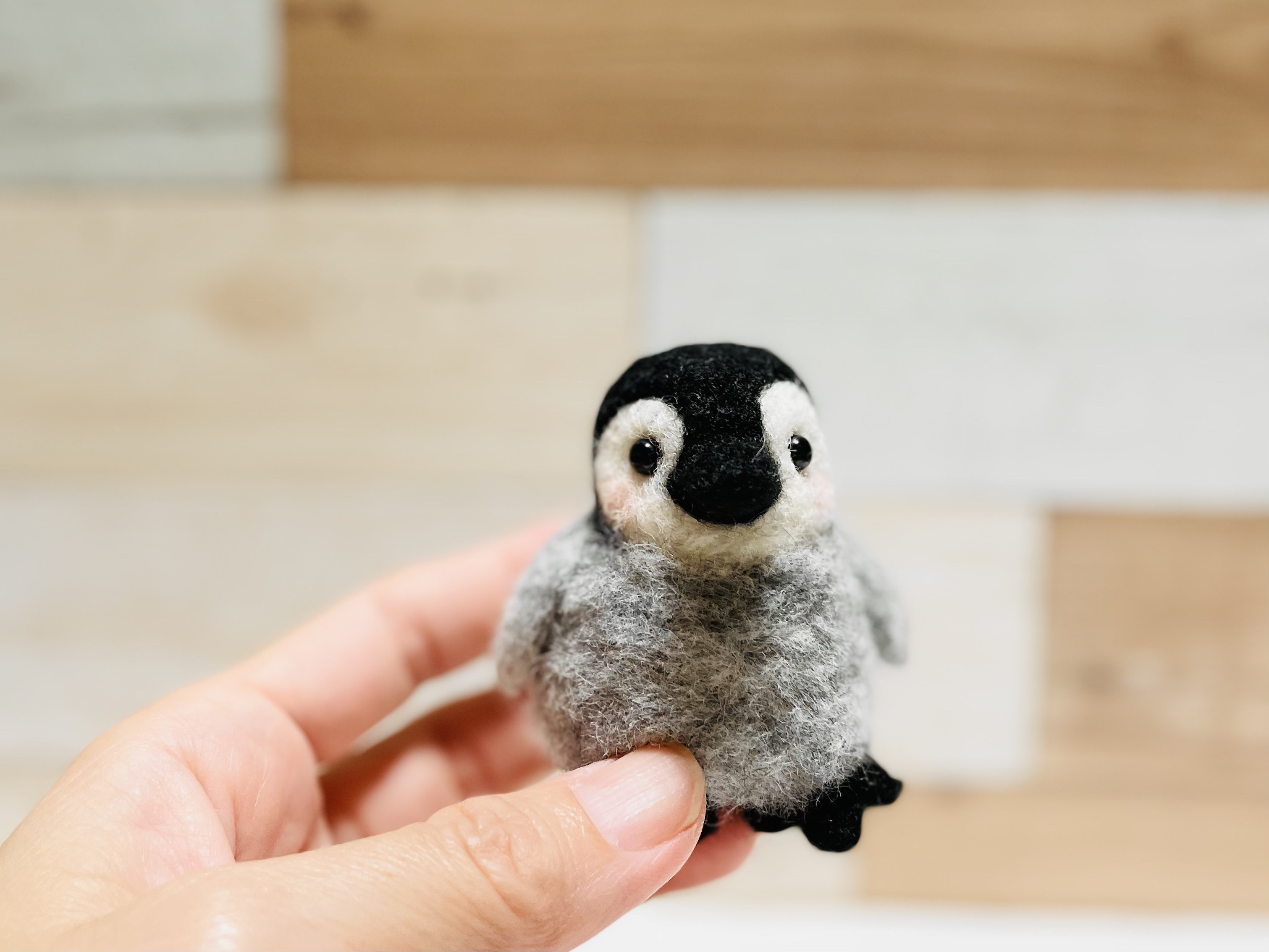 単発動画】羊毛フェルトペンギンの作り方(後編) | 羊毛フェルト