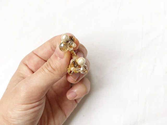 小ぶりな耳飾り petit シリーズの作り方 後編の紹介画像1