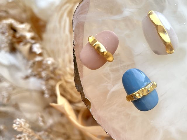 アンティーク調リングネイルの作り方〜応用編〜【ringnail】