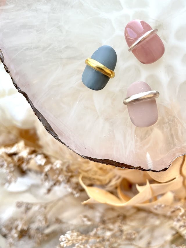 基本のリングネイルの作り方【ringnail】