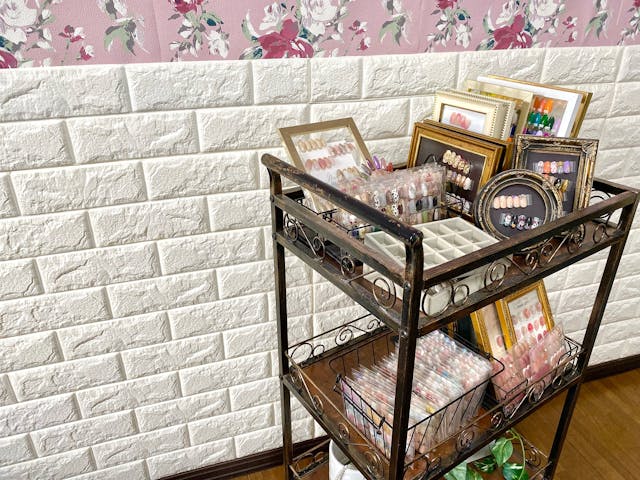 お客様がトキメク【サンプルアートの見せ方】&効率的に整理整頓する【ネイルチップ収納】