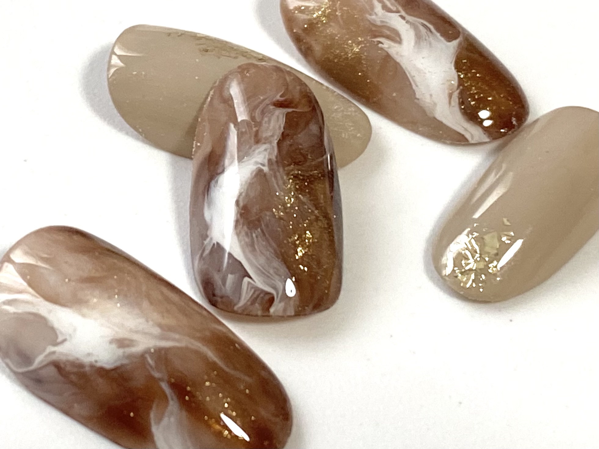 サロンワークで時短アート【１回の硬化で作るニュアンスアート】