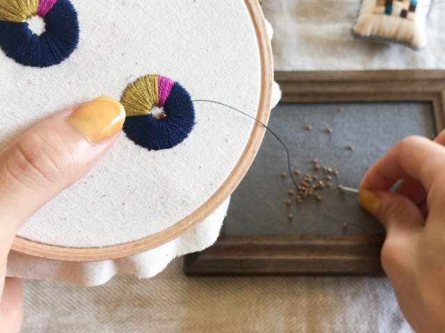 刺繍初心者さんもスムーズに