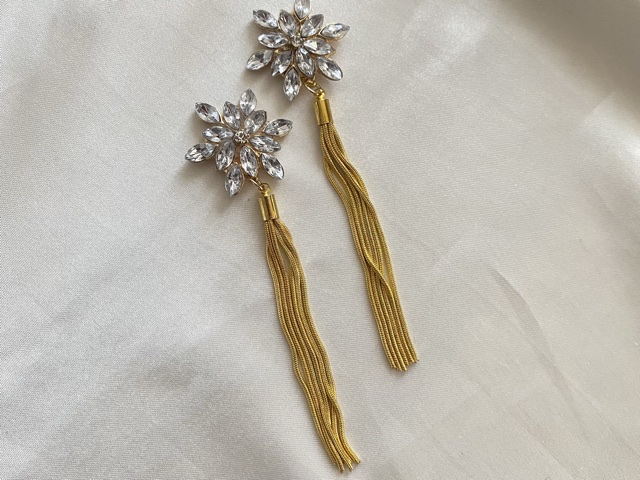 簡単！スネークチェーンで作る上品チェーンタッセル