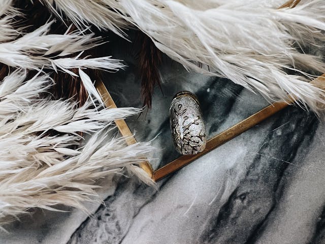 雪の結晶ネイル