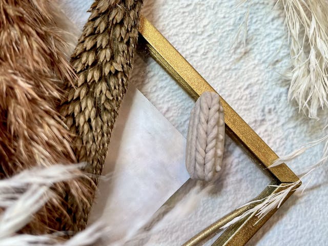 ジェルで立体ニットネイル