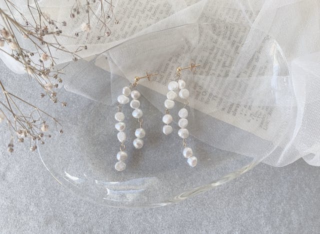 淡水パールピアス/イヤリング