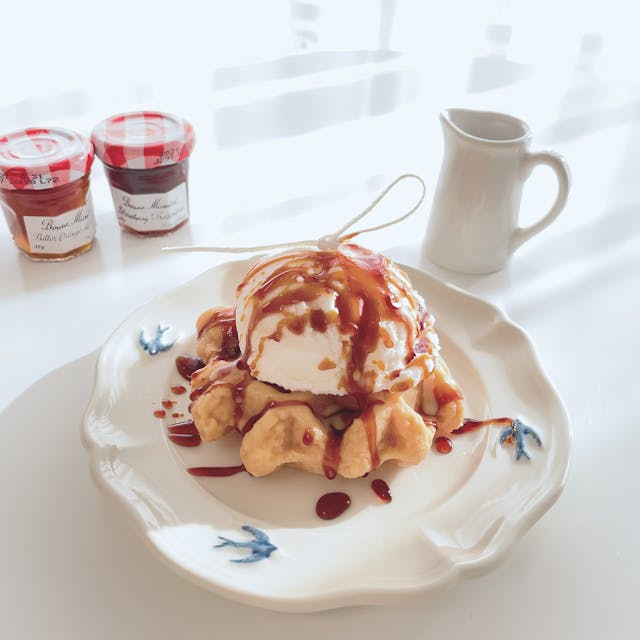 アイスワッフルキャンドル