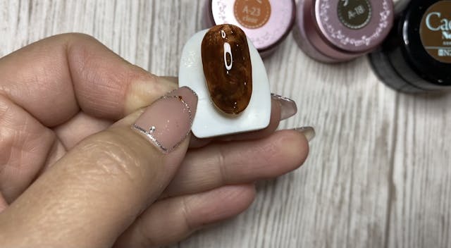 簡単＊時短＊透け感鼈甲アートネイル