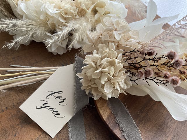 「for you」カード 書き方・作り方