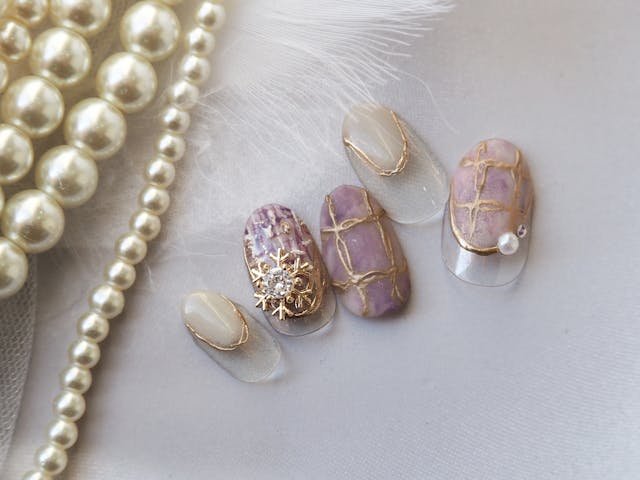 すりガラス♡幻想的ミラーチェック