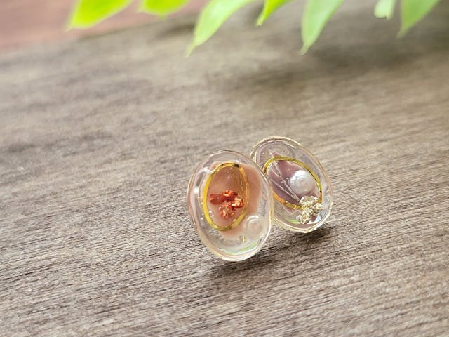 初めてでも簡単　モールドなしでできるシンプルなピアス