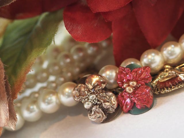 メタルフラワー★ポインセチア