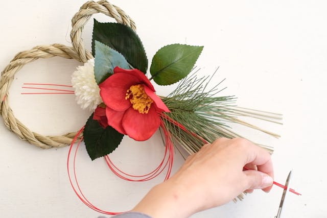 ご自分で作るお飾りで、新年を迎える準備をしませんか。