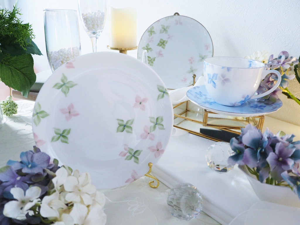 平筆基礎編・アナベルプレートの描き方