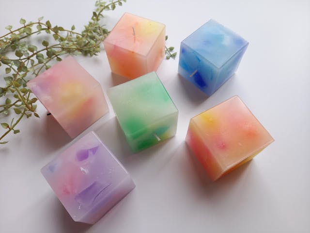 アロマキューブキャンドルの作り方