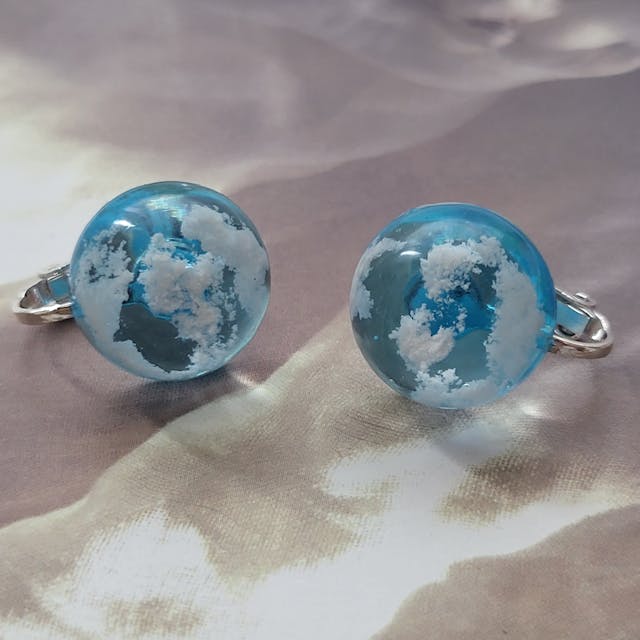 【空レジン】自分だけの空のアクセサリー