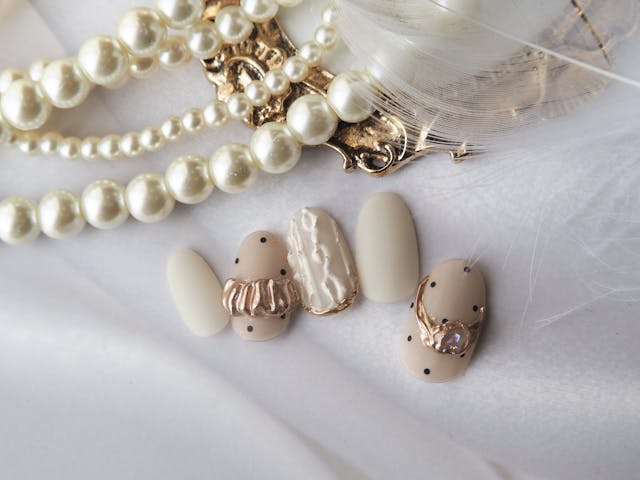 アクセサリーネイル・もこもこニット