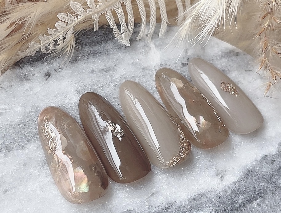 シェルを使った簡単ニュアンスアート