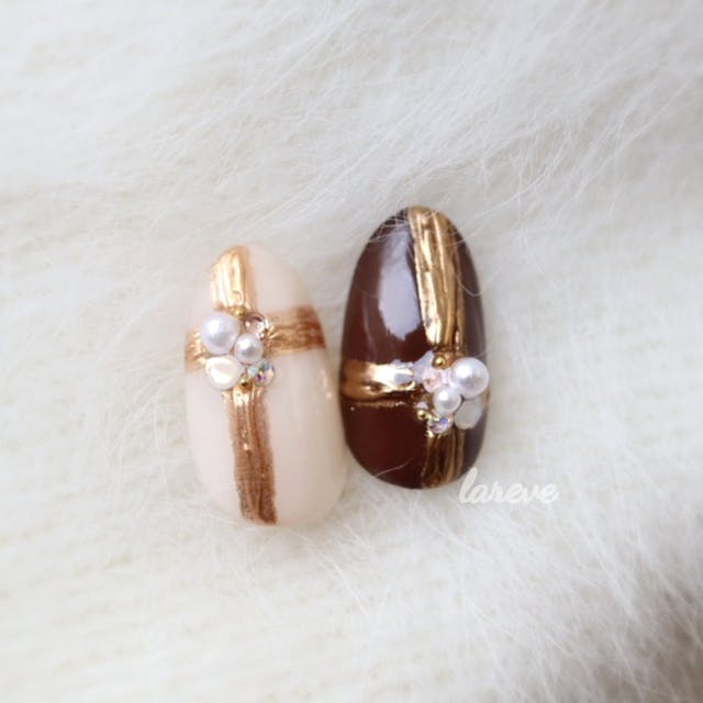 プレゼントリボンアート