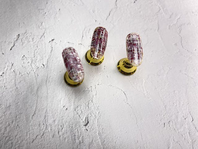 簡単で繊細なツィードネイル