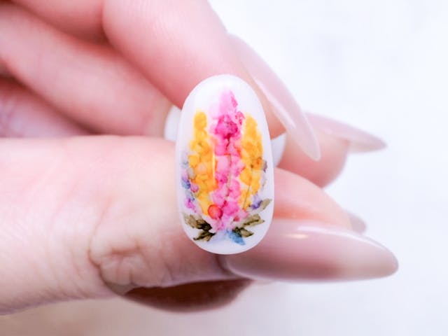 インクフラワーの描き方