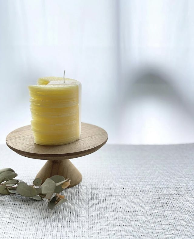 三日月キャンドルの作り方