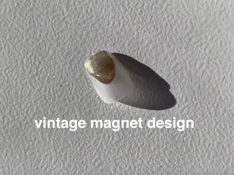 vintage magnet designのやり方