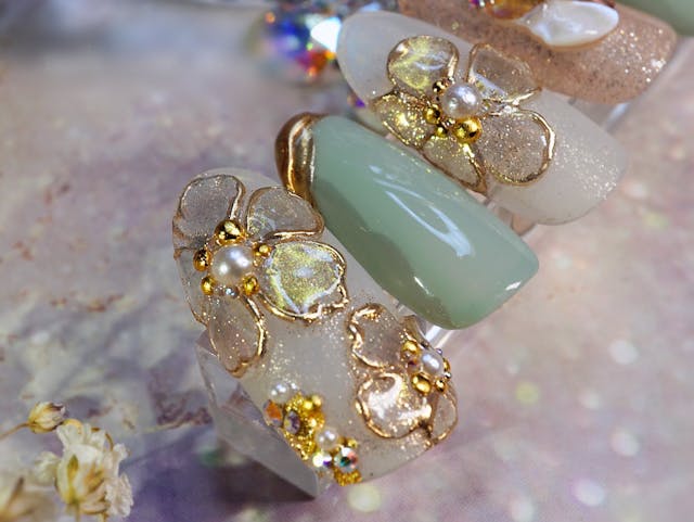 ガラスのようなお花の作り方・ブリリアンスフルール