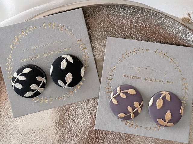 リーフアートの作り方【レジンaccessory】