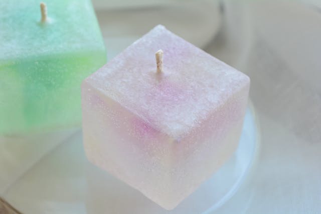 結晶キャンドル