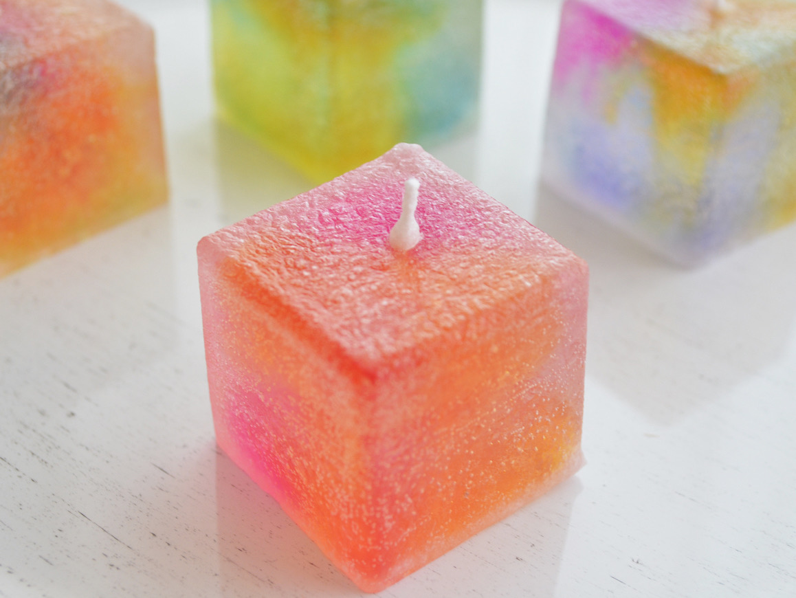 結晶キャンドルの作り方