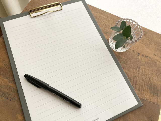 モダンカリグラフィーでthank you を書こう♪