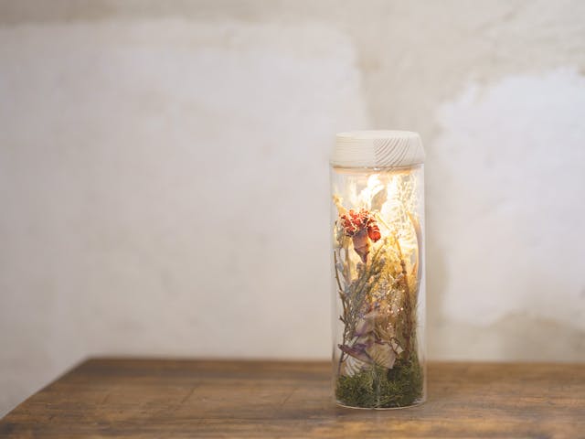 テラリウムボトルフラワーの作り方