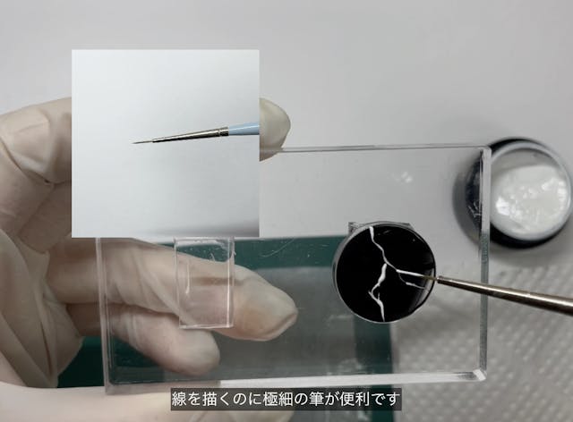 誰でも描ける大理石アート【レジンアクセサリー】