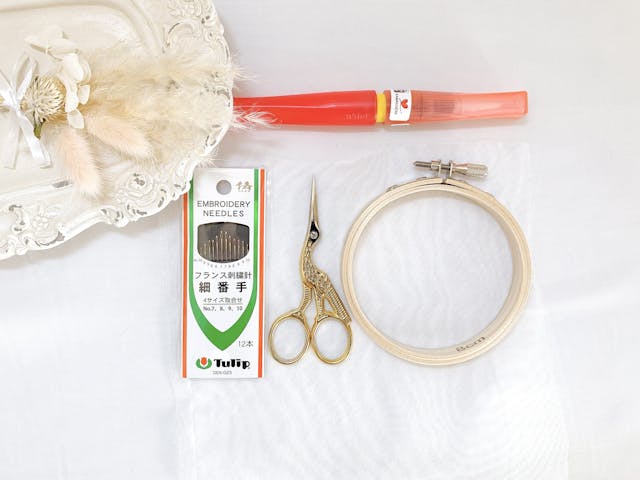 « 初心者さん必見 »　失敗しない刺しゅう道具の使い方