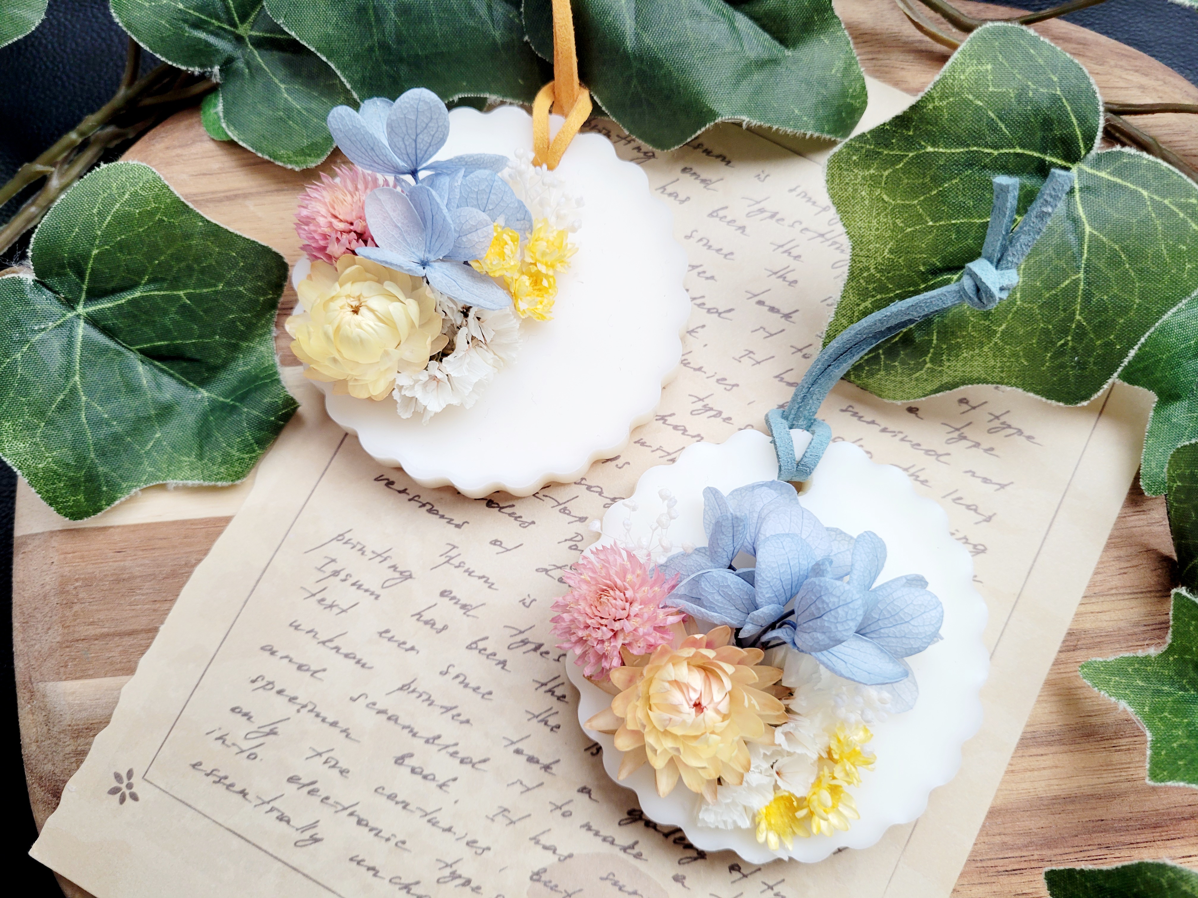 ボタニカルアロマワックスサシェ