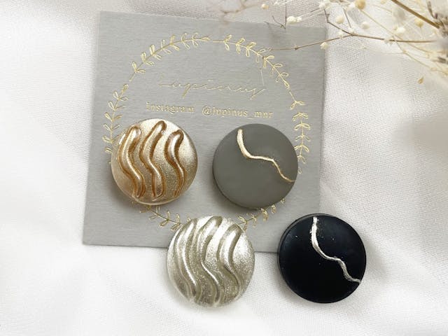 【レジン】ミラーでうねうねアートを作る