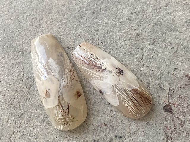 ドライフラワーアートのやり方