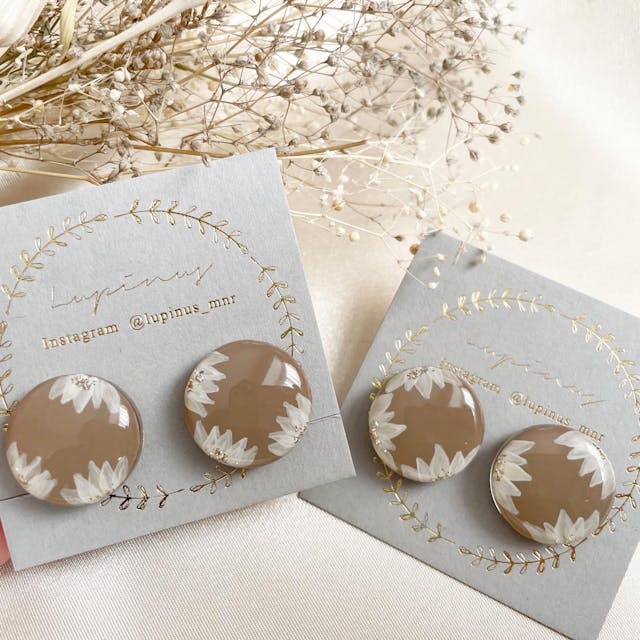 【レジン】簡単に立体感𓍯お花アートの作り方